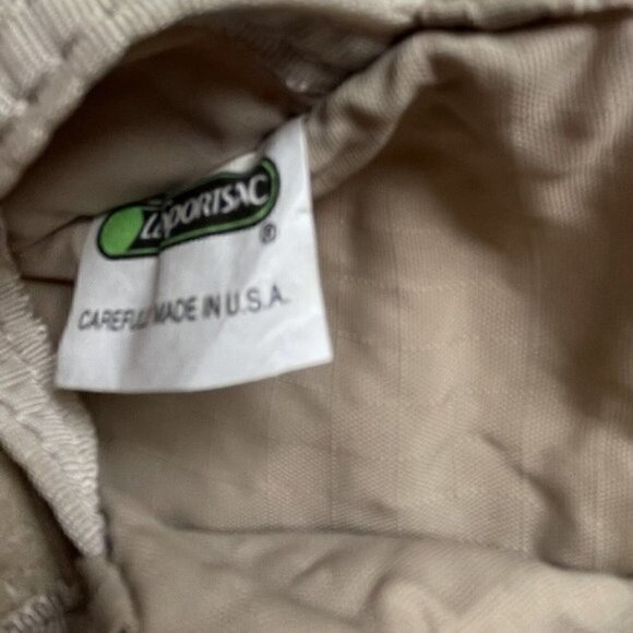 LeSportSac VTG Small Passport Phone Money Holder Crossbody Bag Beige Unisex GORP - Picture 9 of 10